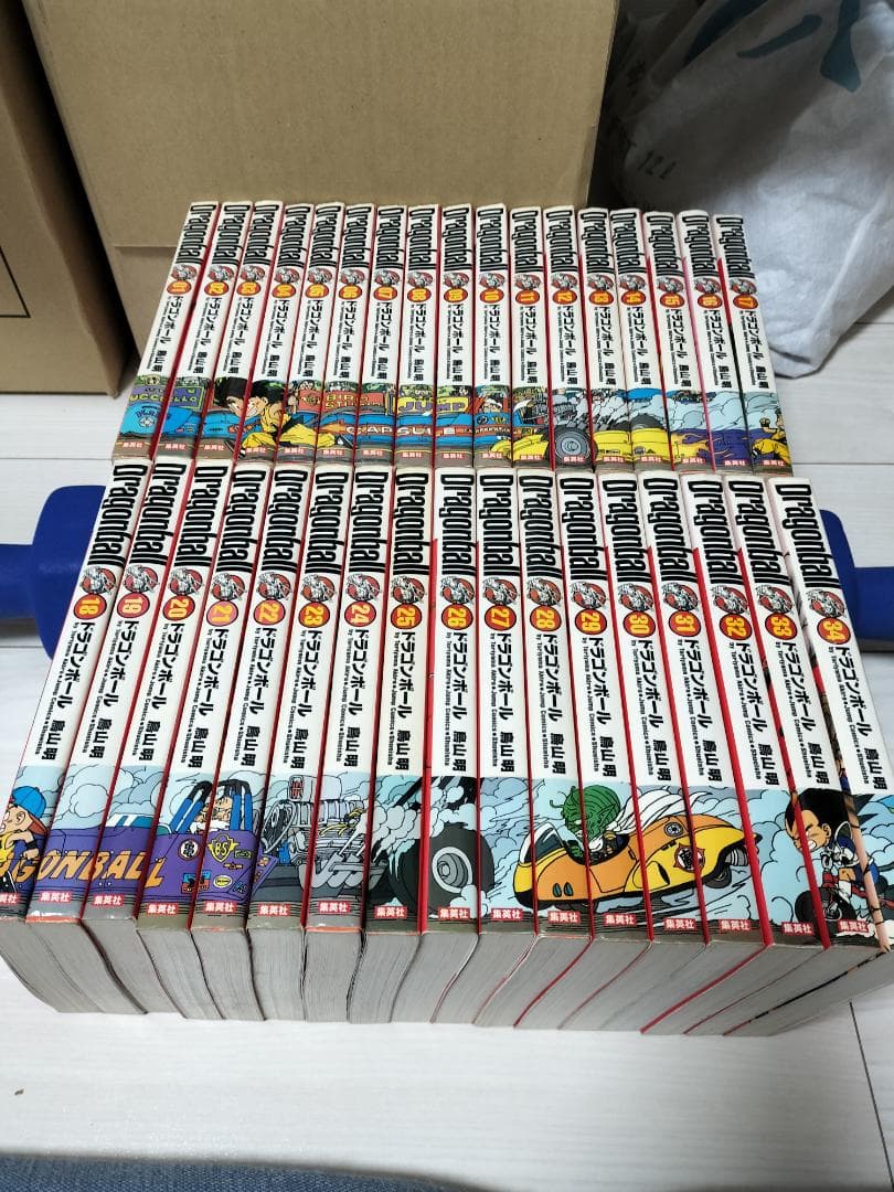 完全版　ドラゴンボール　全巻セット　1-34 完全版 ドラゴンボール 1-34巻 全巻セット 全巻帯付き鳥山明 集英社