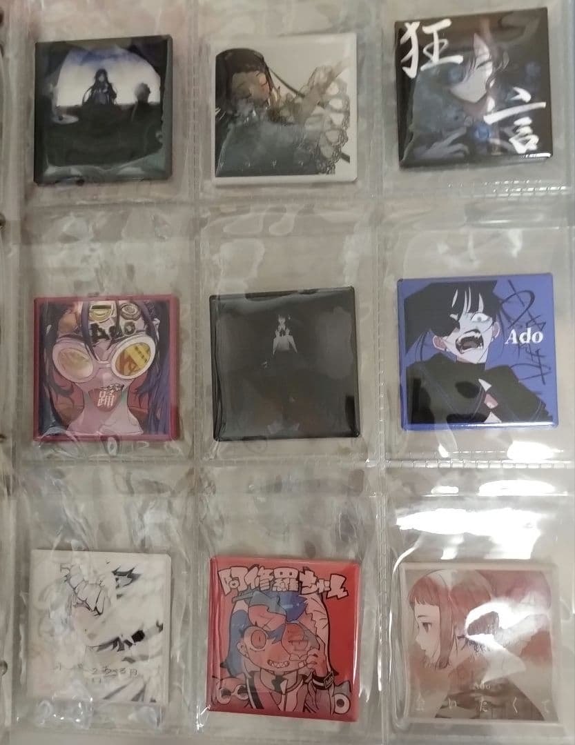 Ado 缶バッチまとめ売り モナリザの横顔 Ado 缶バッチまとめ売り