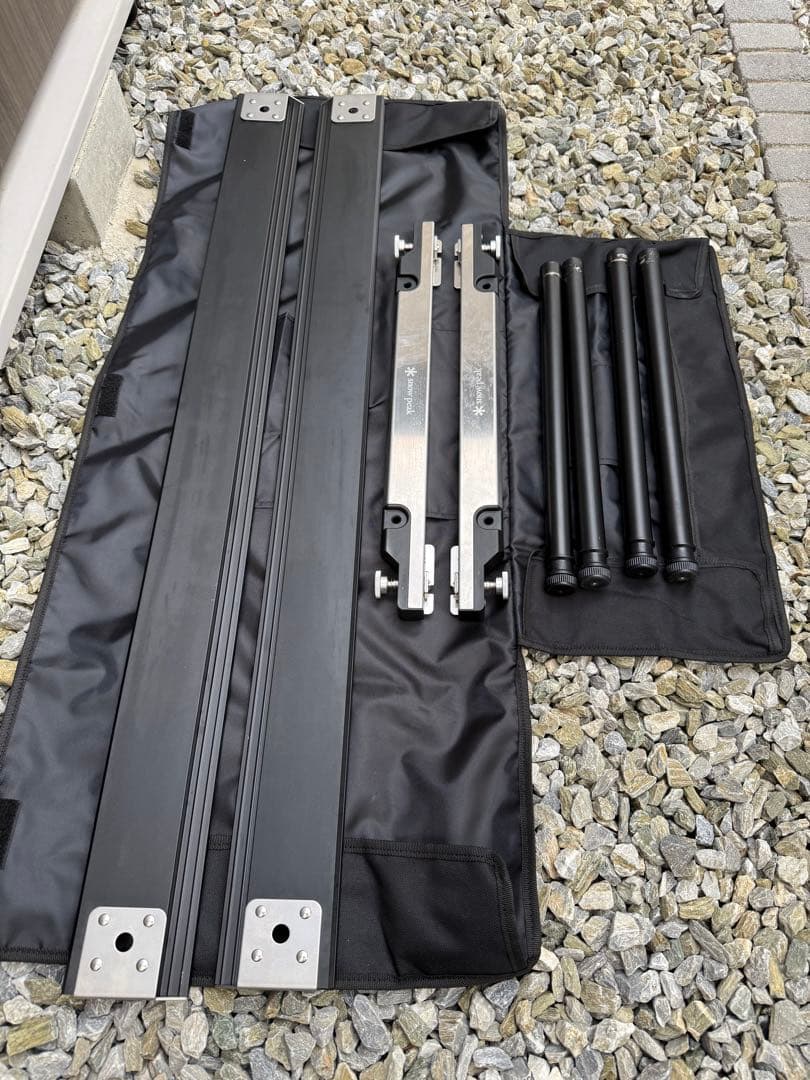 IGT 400脚ブラックBLACKCAMP スノーピークセパレートIGT