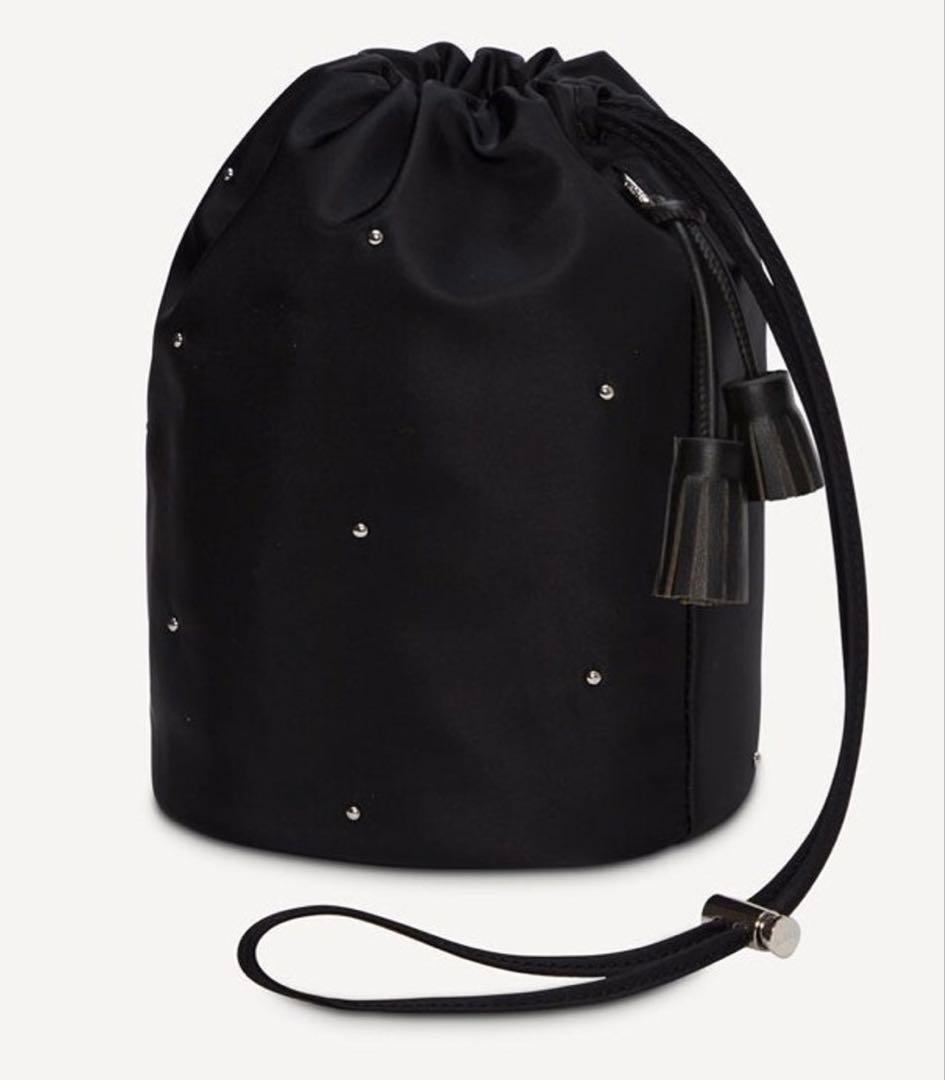 【VASIC】 DAY-TO DRAWSTRING STUDS ブラック