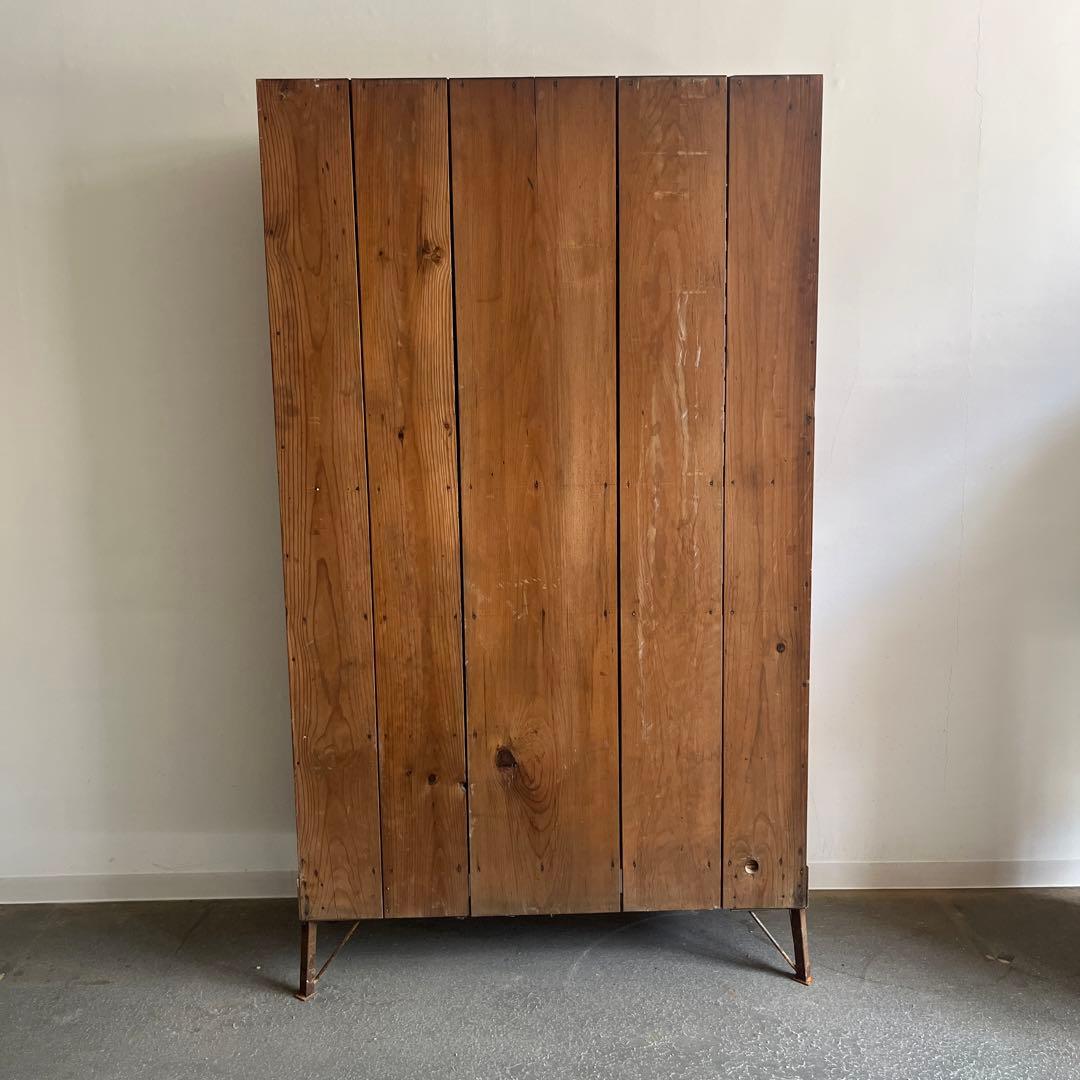 アンティークラック 〉 郵便局棚 郵便局 仕分け棚 飾り棚 送料込