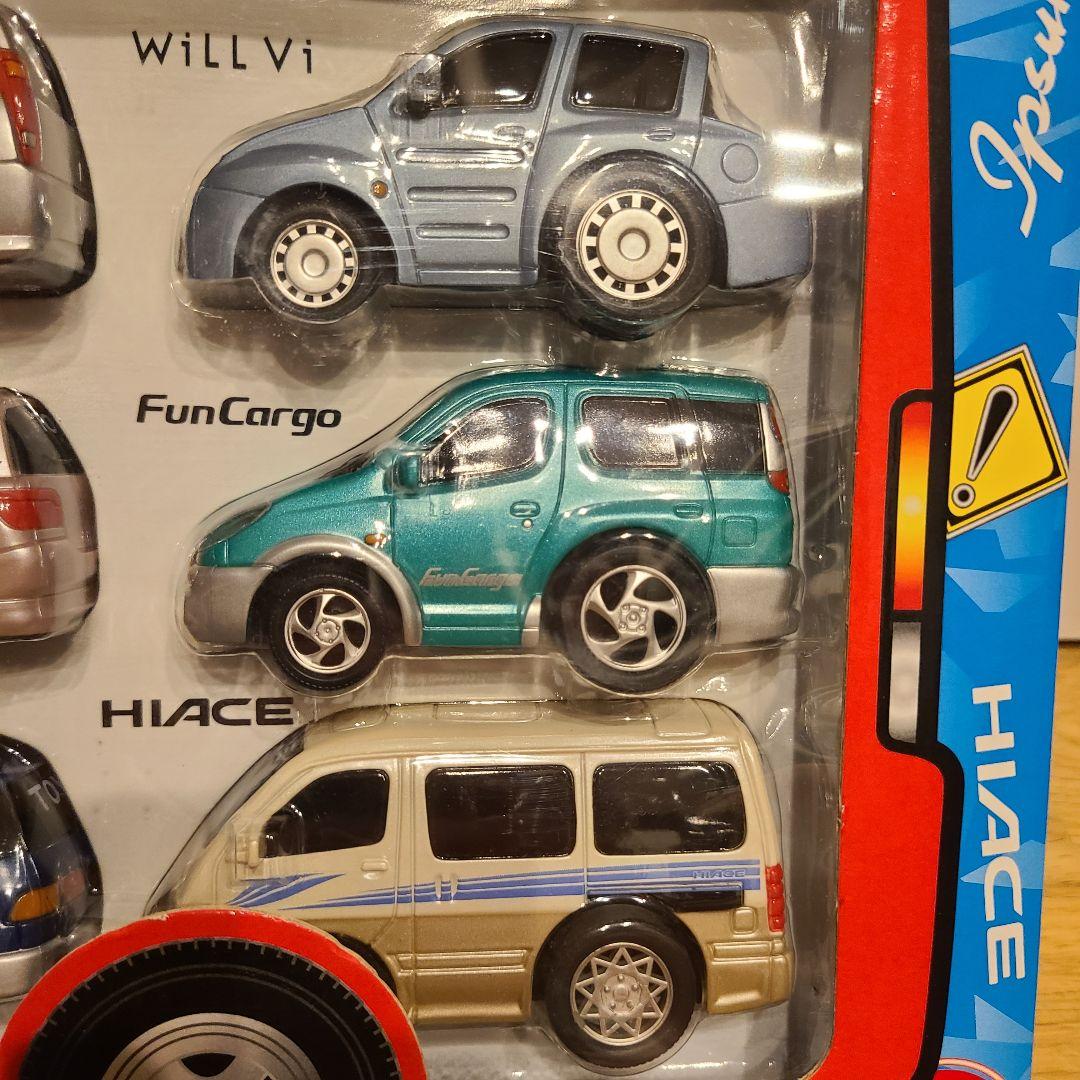 未開封　マルカ　ドライブタウン　トヨタカー8 ミニカー　プルバック　セット