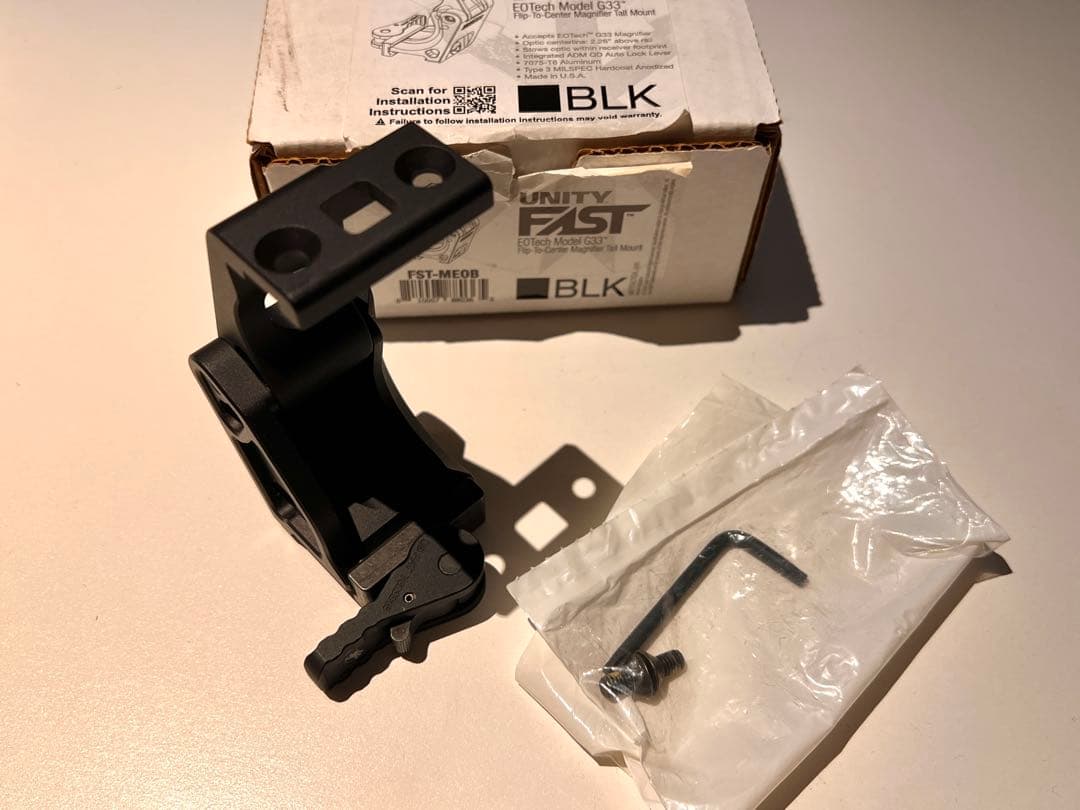 Unity Tactical FTC G33マウント 実物 Unity Tactical FTC G33マウント 実物