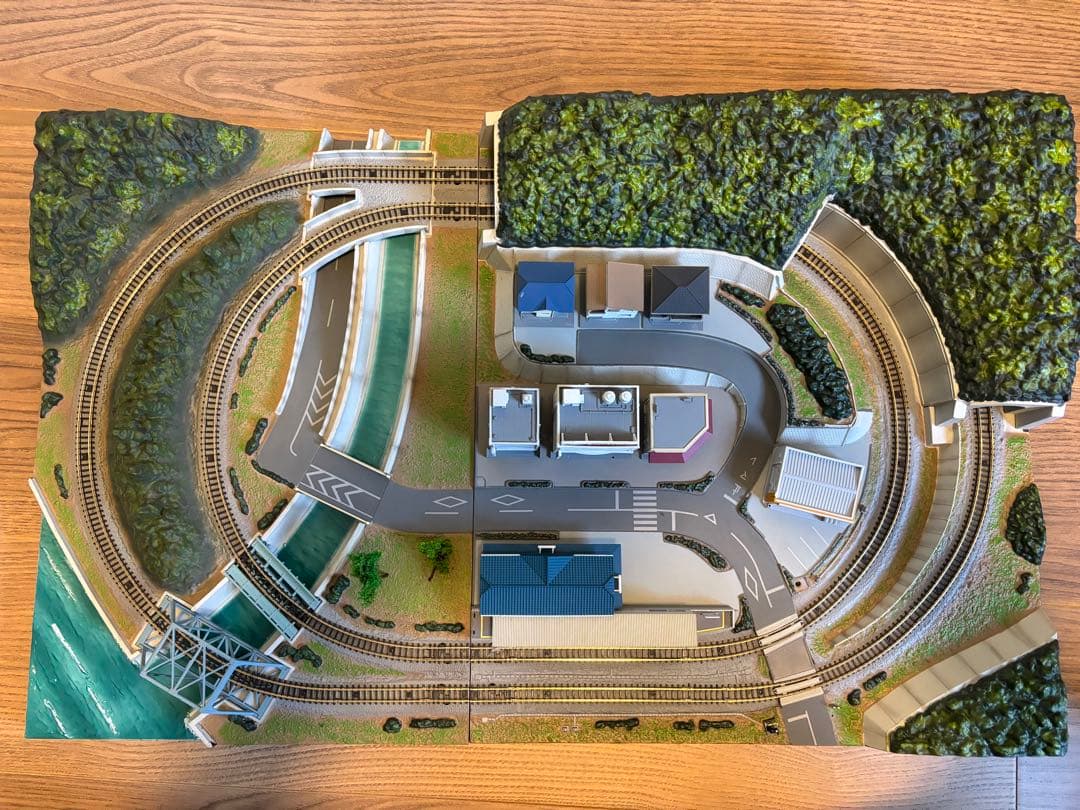 東京マルイ ZゲージPROZ完成基本ジオラマコース、コントローラー、EF65一式