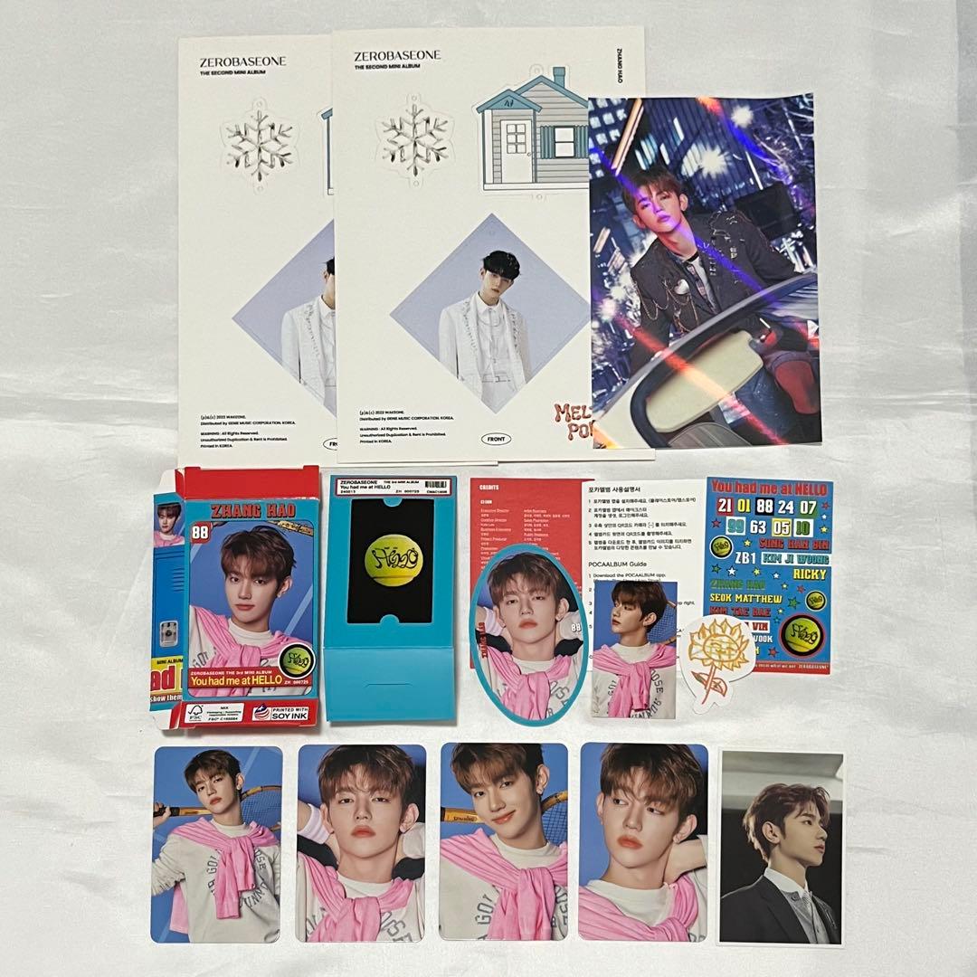 ZEROBASEONE ZB1 ゼベワン ジャンハオ トレカ 封入 まとめ売り - メルカリ