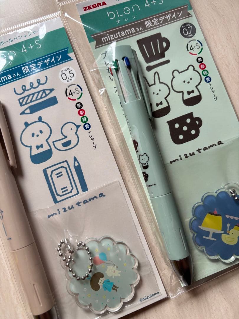ブレン blen 【限定】mizutamaさん キーホルダーセット ボールペン
