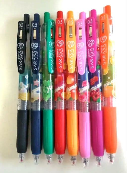 新品・未使用】ゼブラ サラサクリップ フレッシュパラダイス 8本 香り