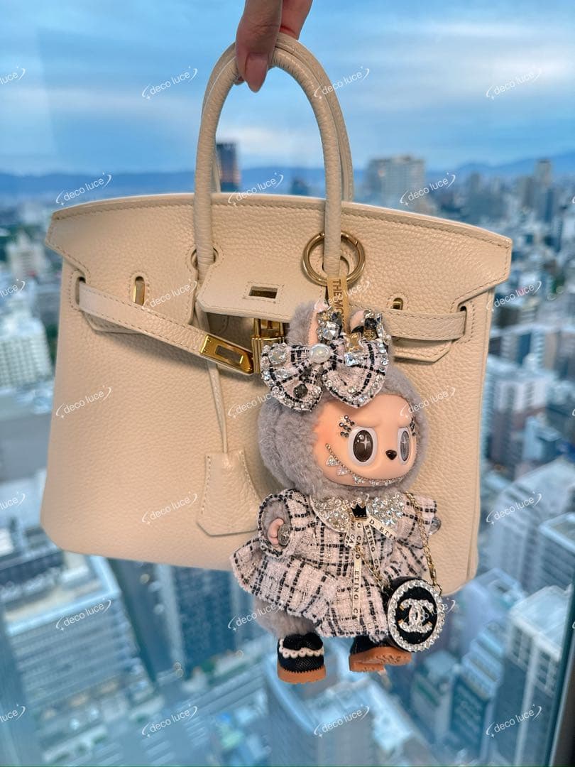 デコレーション ラブブ マカロン セサミ Macaron Sesame Bean