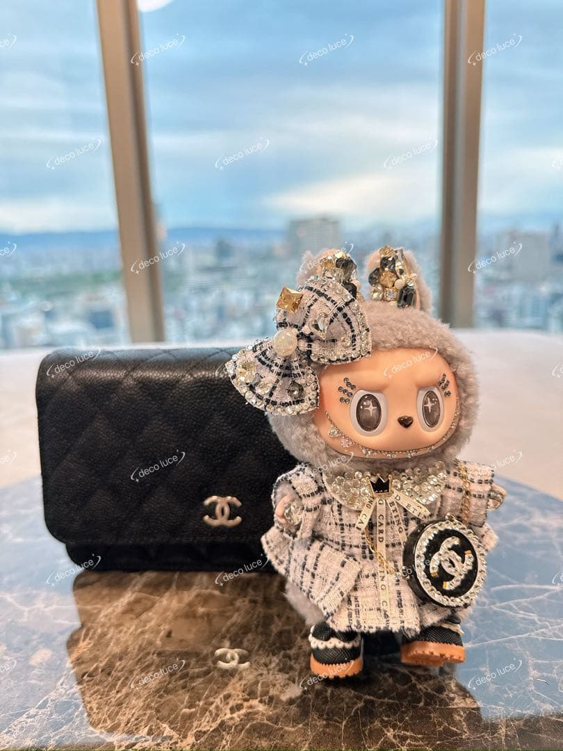 デコレーション ラブブ マカロン セサミ Macaron Sesame Bean