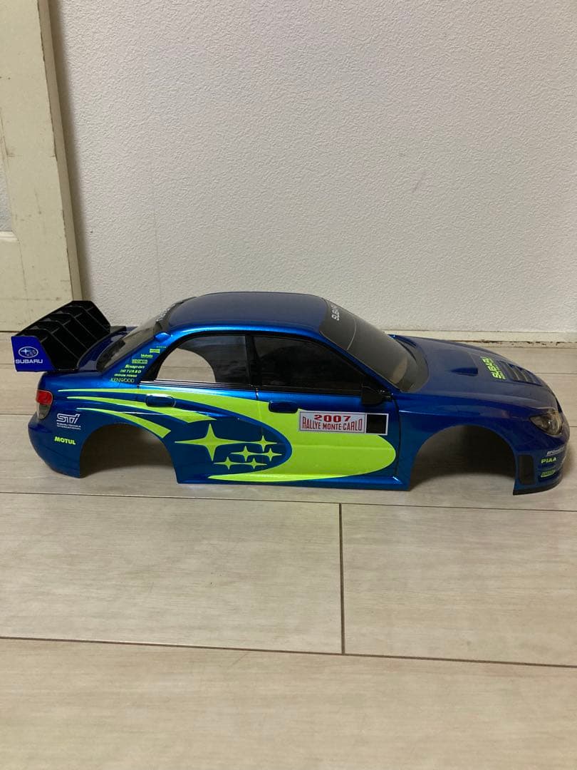 タミヤ　1/10スケールRCボディ スバル インプレッサWRC モンテカルロ07