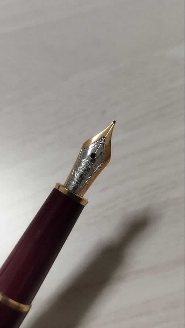 モンブラン マイスターシュティック 万年筆 ボルドー 4810 14K 585