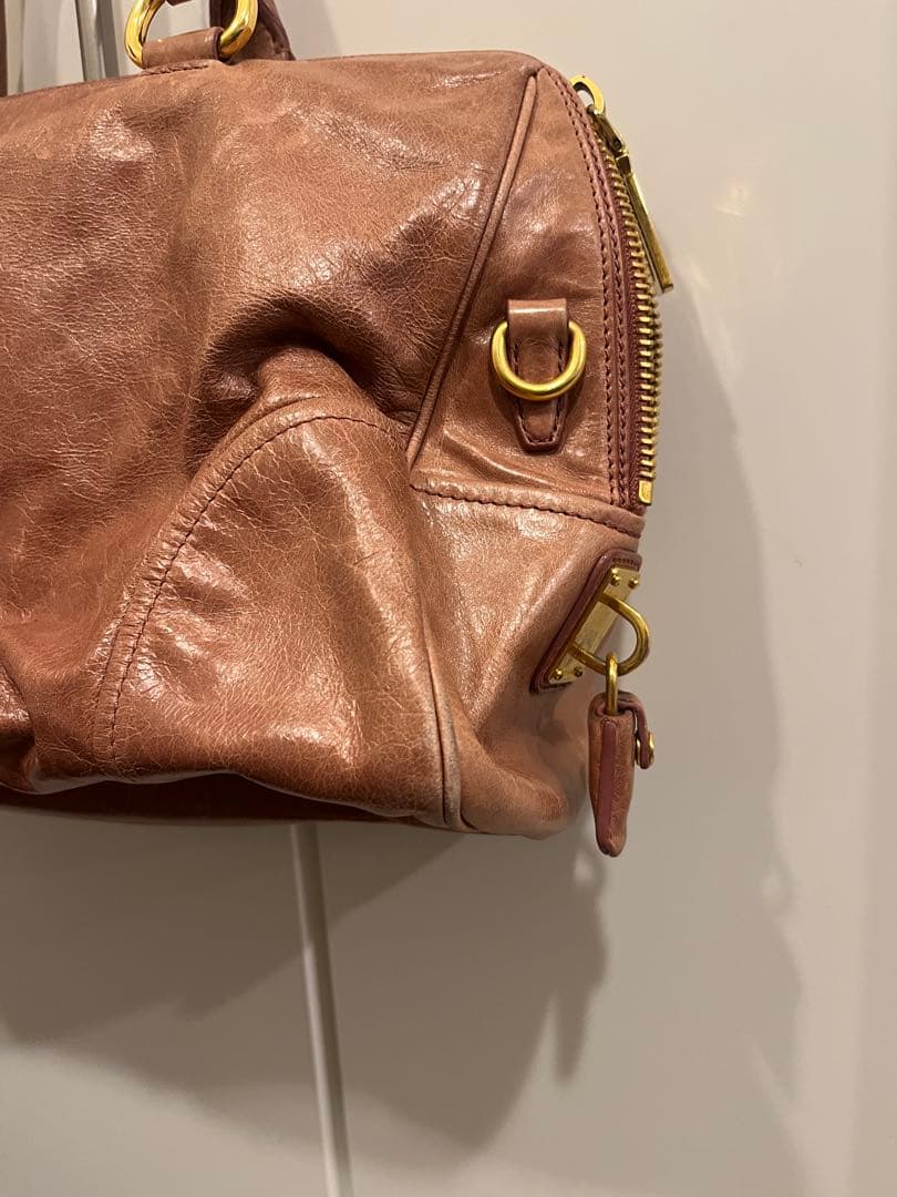 レア　PRADA hand bag ボストンバッグ　vintage プラダ