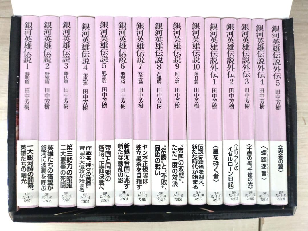NANAMI様 専用】銀河英雄伝説 小説 全巻セット 15巻 創元SF文庫