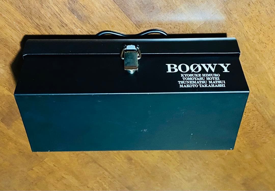 BOØWY BOOWY 激レア 缶ケース LASTGIGS 氷室京介 布袋寅泰