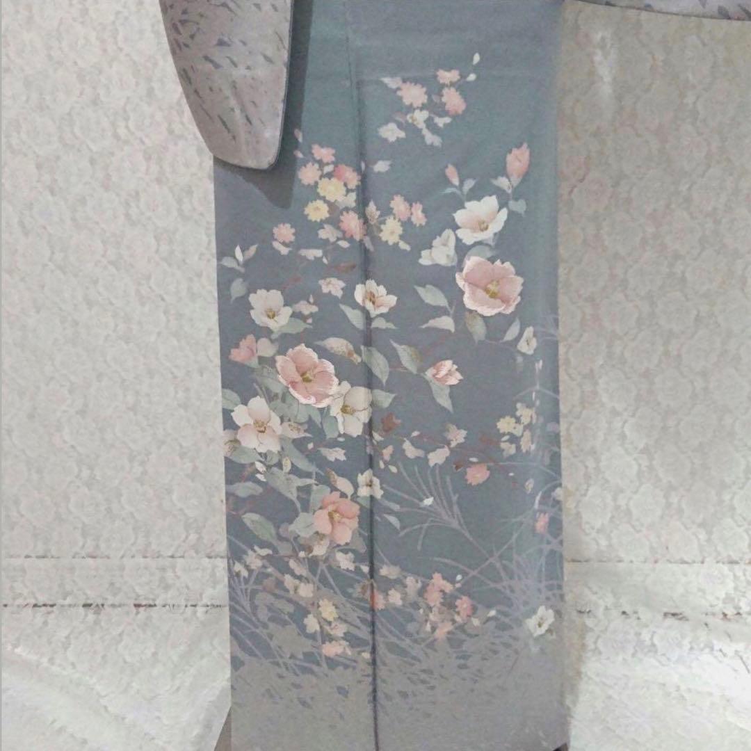 正絹 訪問着 4点 フルセット 入学式 卒業式 結婚式 お宮参り 七五三