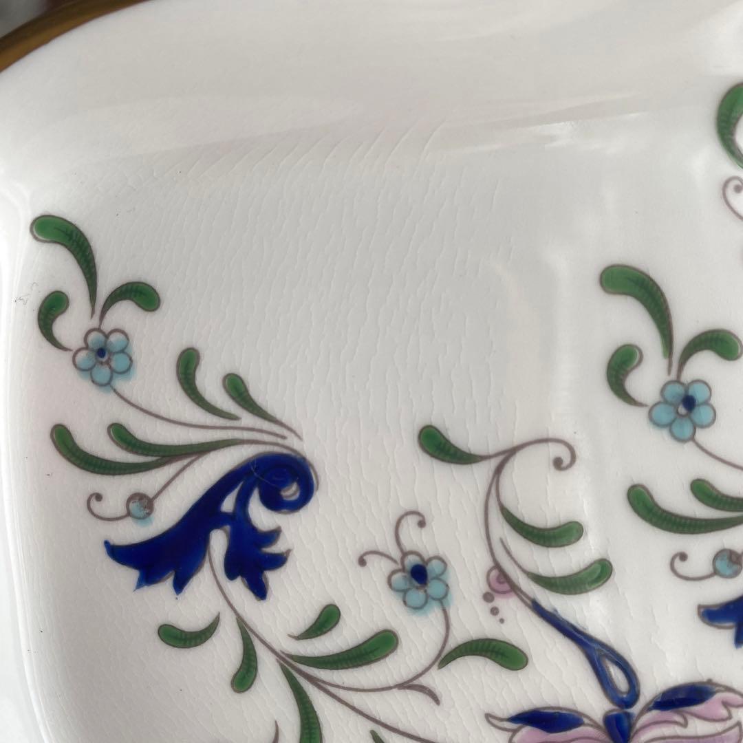 コールポート ベイジェント 青い小花 ミニチュア ティーセット｜コール