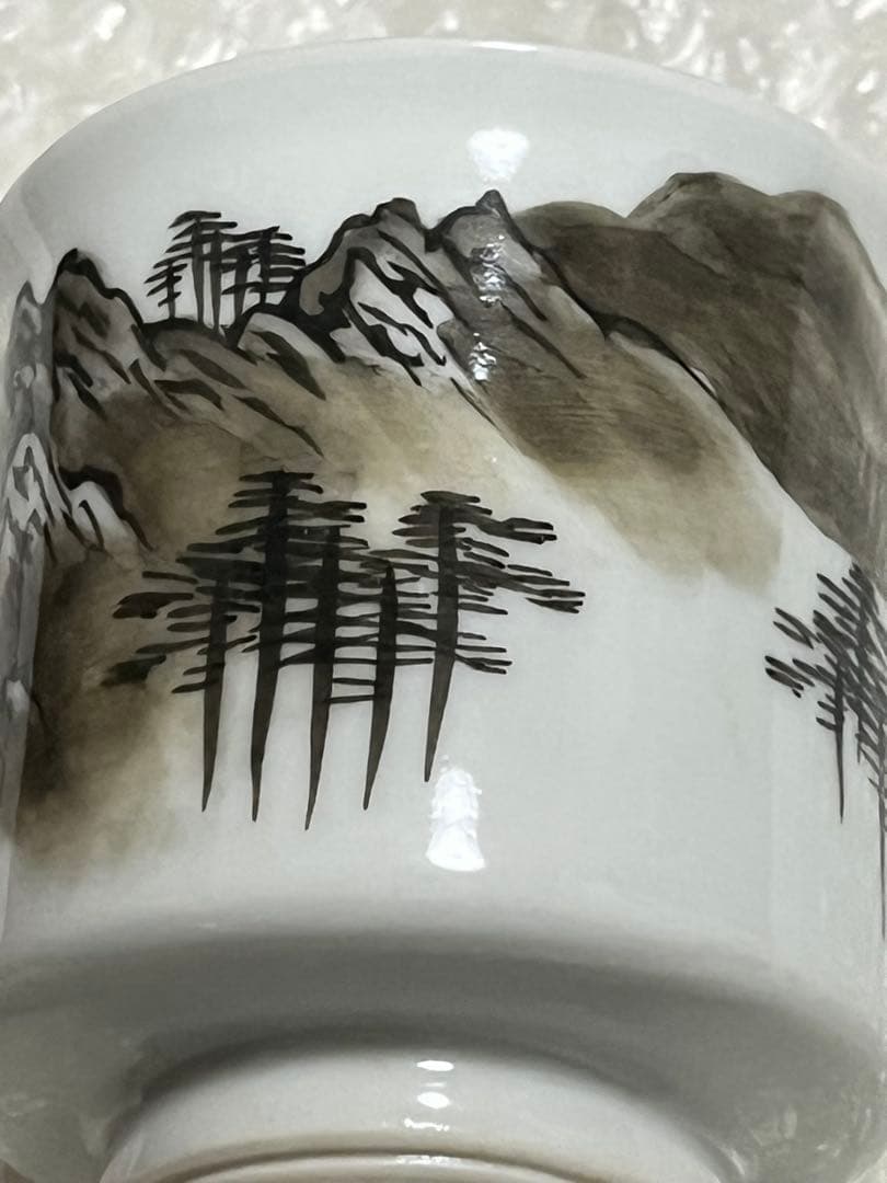 夫婦湯呑　茶碗　礫亭