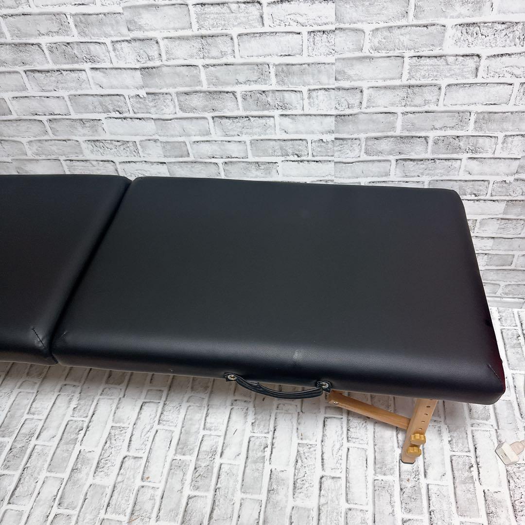 タンスのゲン MBD01 折りたたみ ベッド マッサージ 施術 レザー 持ち運び