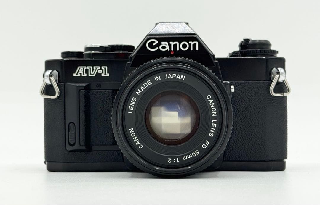 【完動品】CANON AV-1 ＋ FD 50mm F2 完動品】CANON AV-1 ＋ FD 50mm F2 【公式通販】