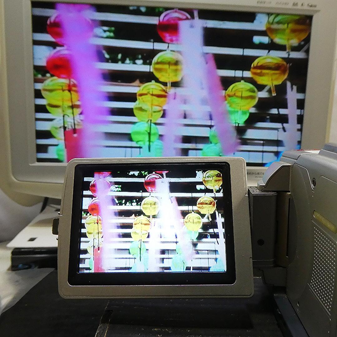 動作品ソニー DCR-TRV50 MiniDVビデオカメラ　DVDダビングに最適