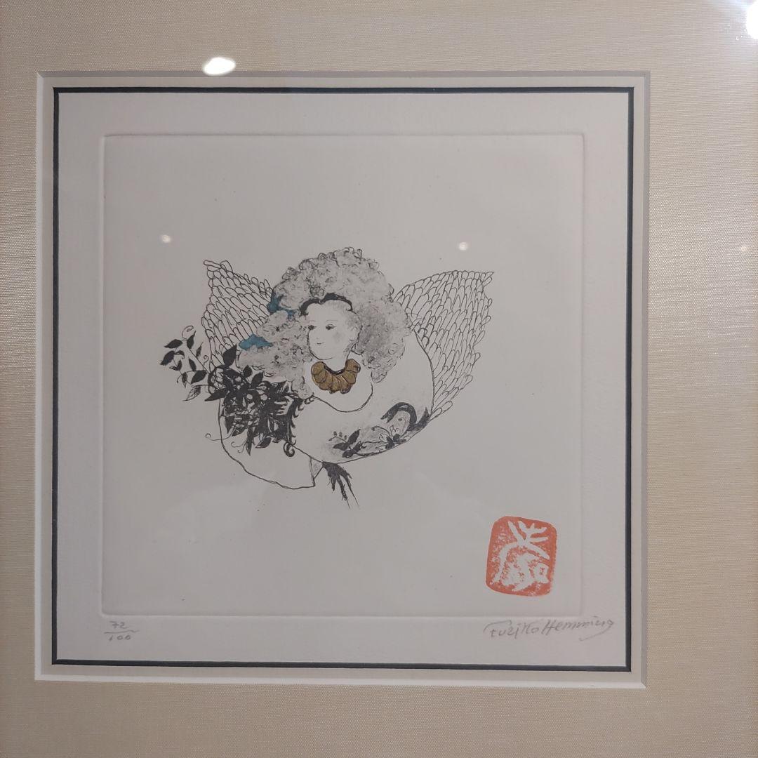 フジコ・ヘミング絵画アートリトグラフ