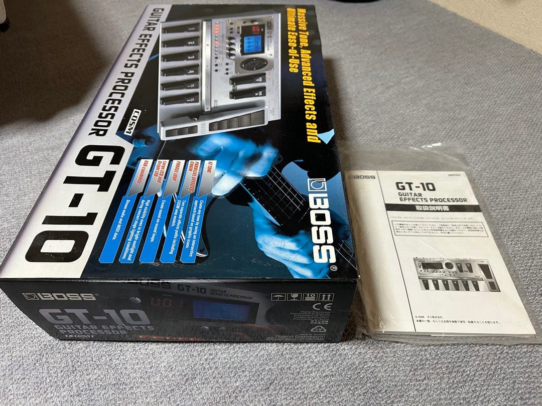 BOSS GT-10 マルチエフェクター　中古　美品