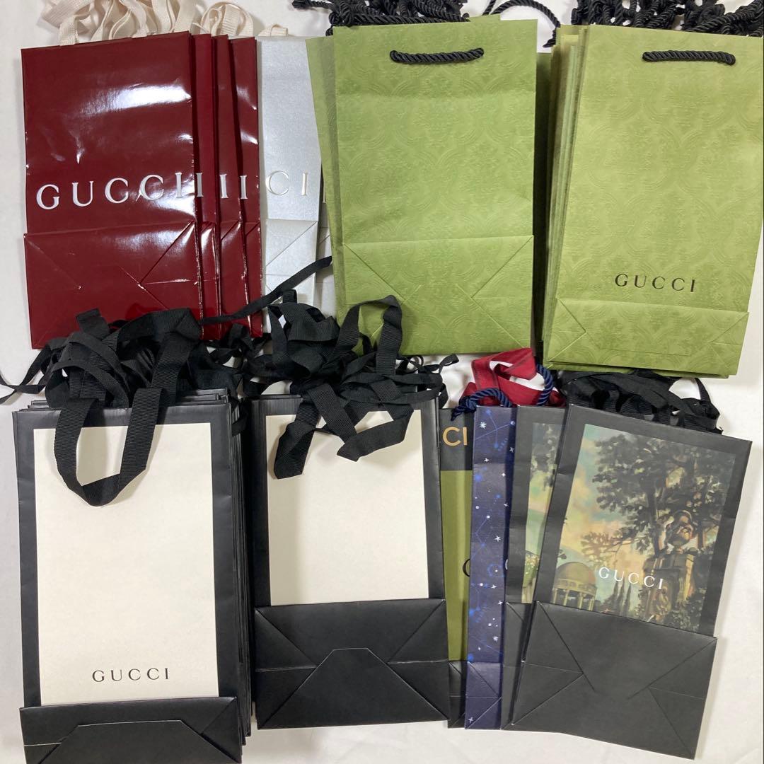 グッチ ショッパー 紙袋 45枚 まとめ売り