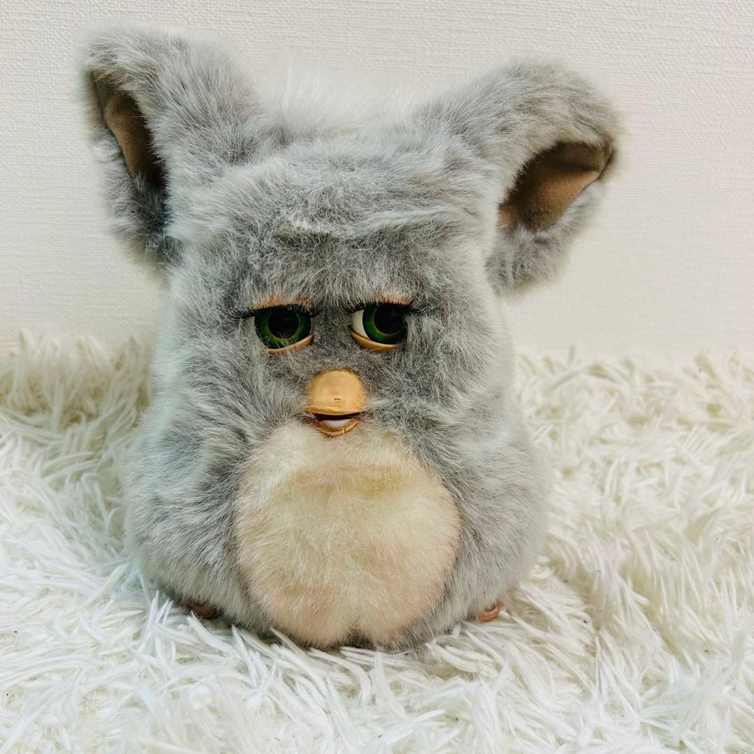 美品！ファービー2 緑目 グリーン グレー