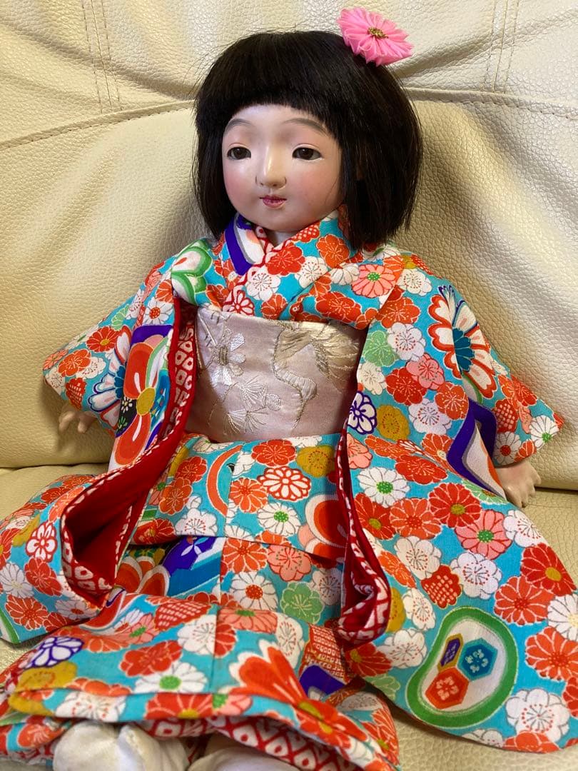 自由人形 市松人形38センチ - メルカリ