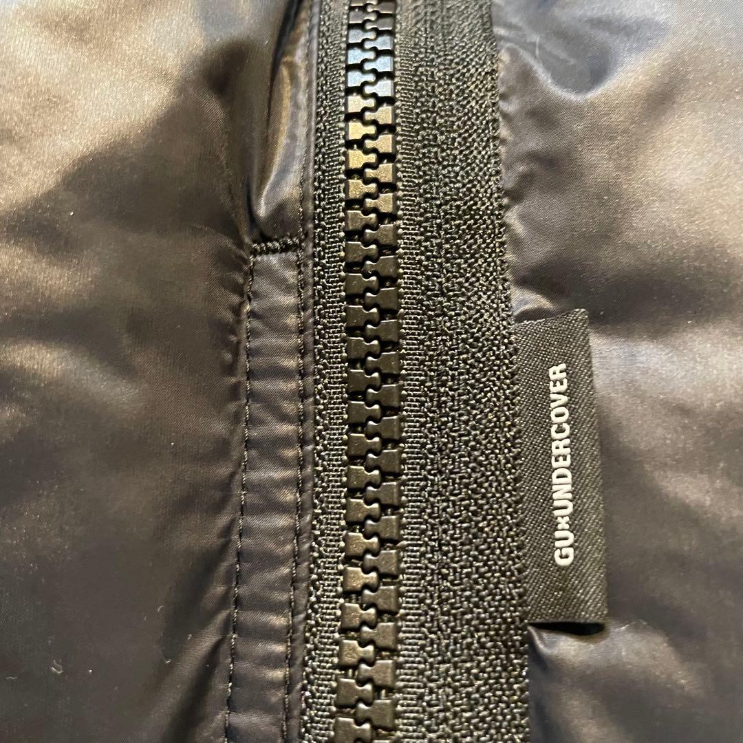 美品 大きいサイズ GU×UNDERCOVER パテッドキルトブルゾン XL