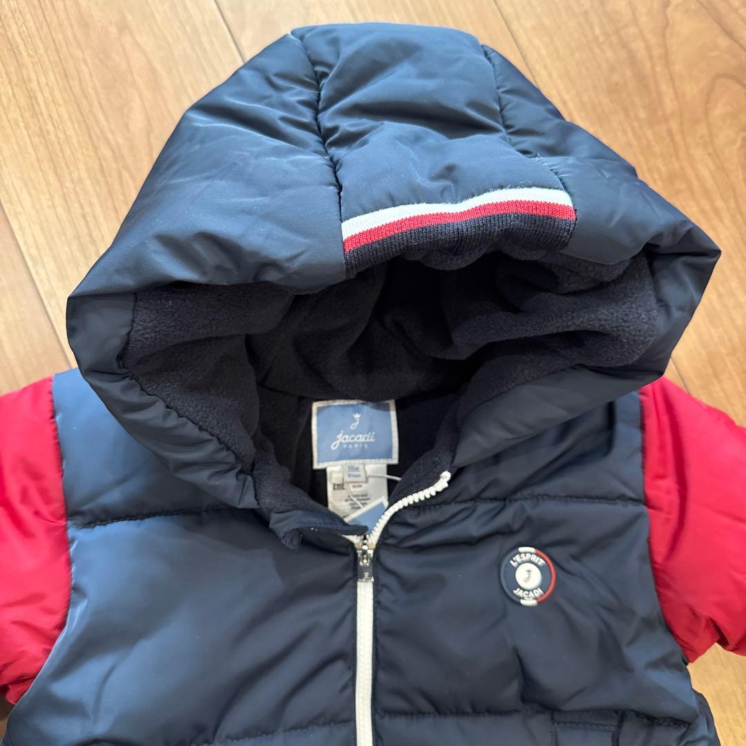 【新品タグ付き】jacadi ジャカディ ジャンプスーツ 18M