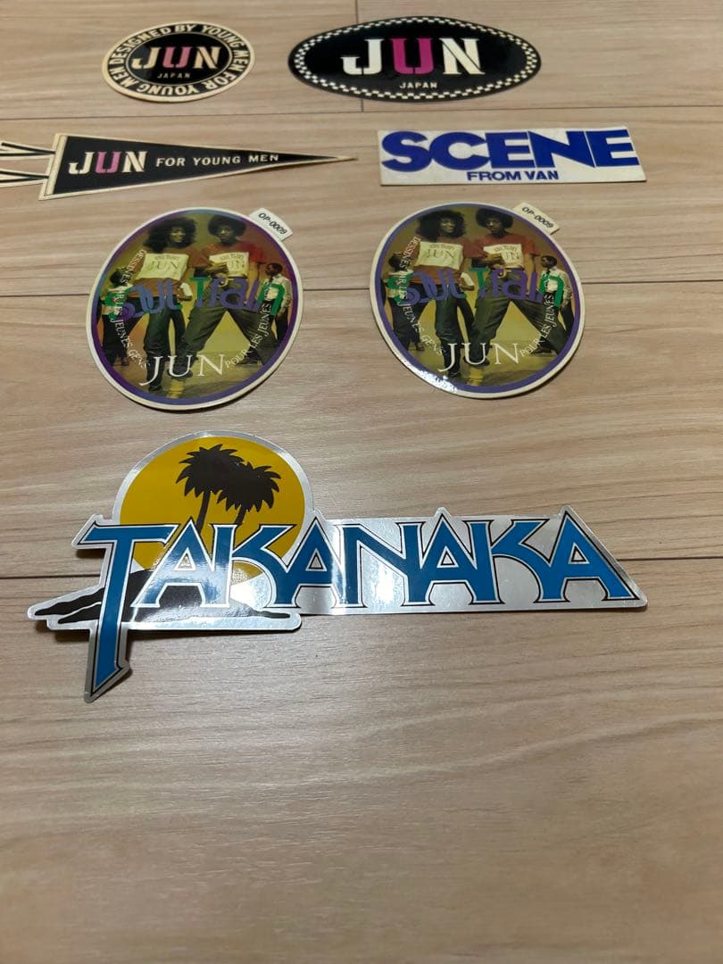 超貴重】 高中正義 JUN SCENE オリジナルステッカー【ヴィンテージ】