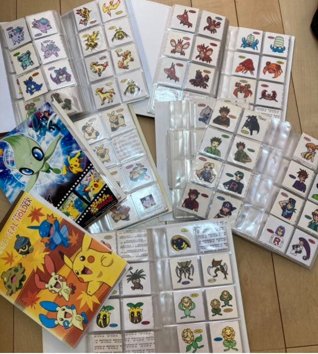 激レア ポケモンデコキャラシール 1000枚 希少品 ほぼ関東限定の激レア