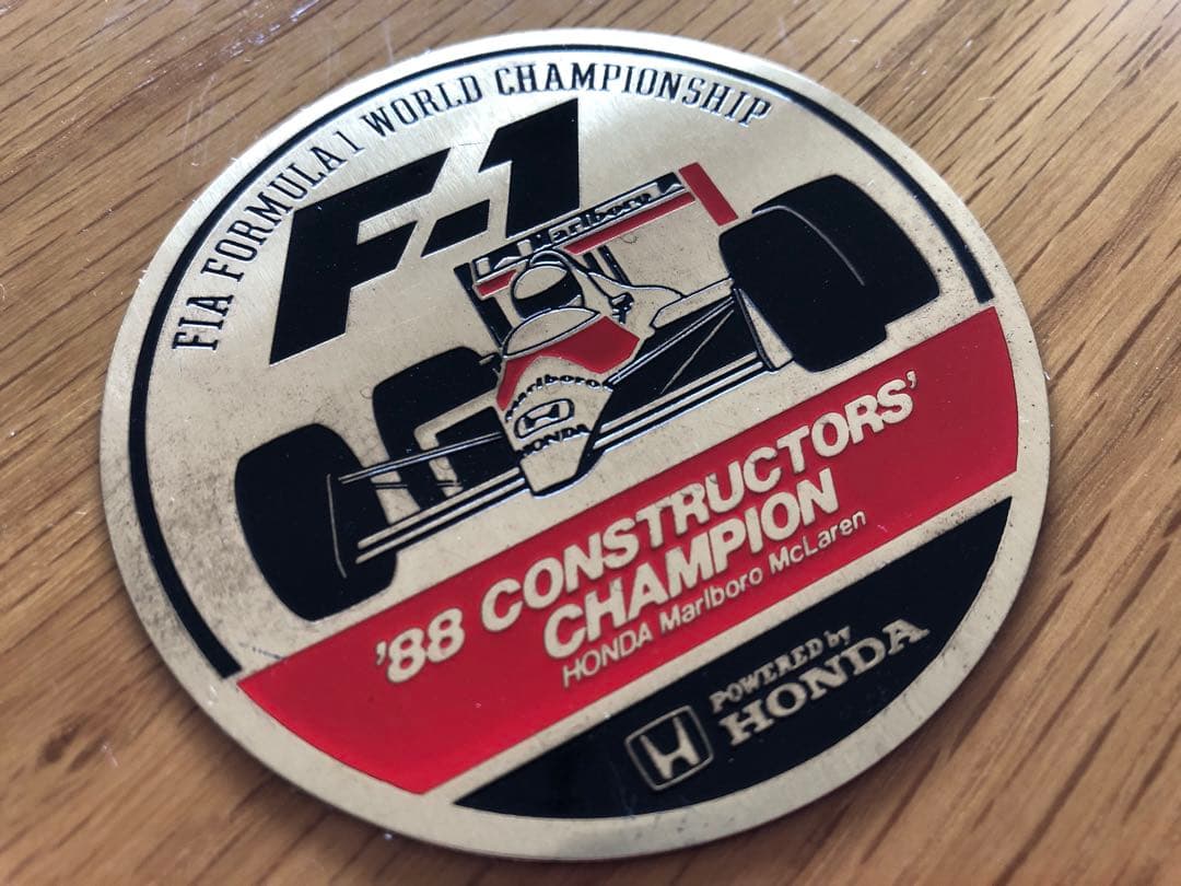希少全種HONDA F1 1988 記念ステッカー