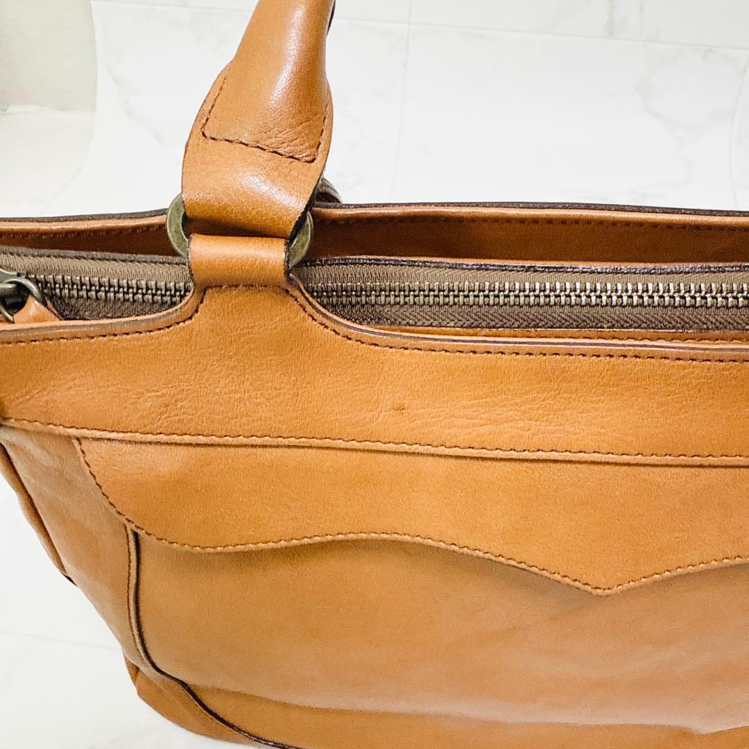 チーコ　ダコタDakota トートバッグ　レザー　革　ハンドバッグ　茶