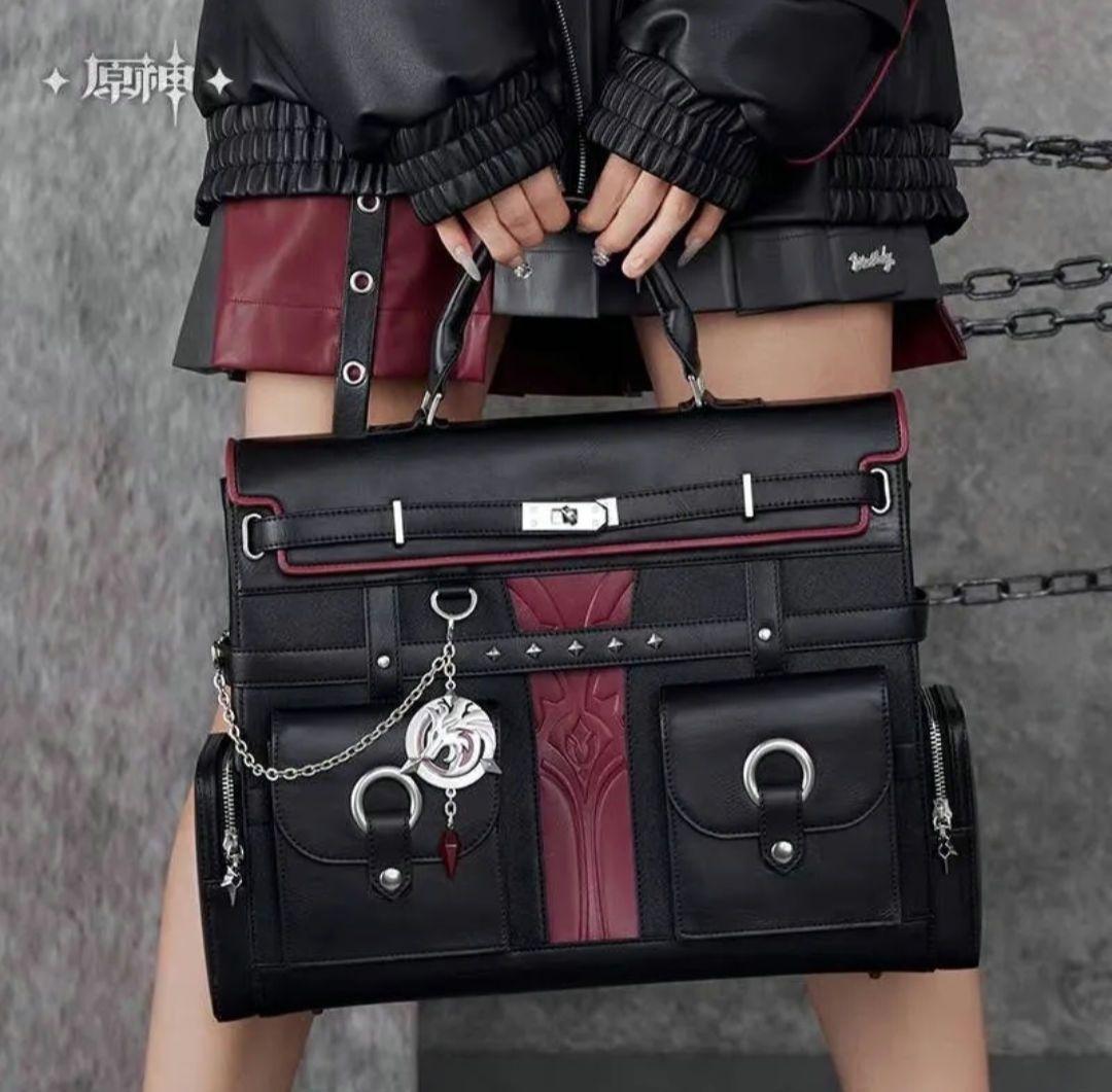 リオセスリ 原神 鞄 公式正規品 リュック リュック アクキー 特典 箱あり