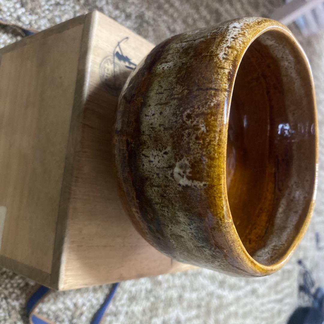 大樋焼/茶碗/ 大樋長阿弥造