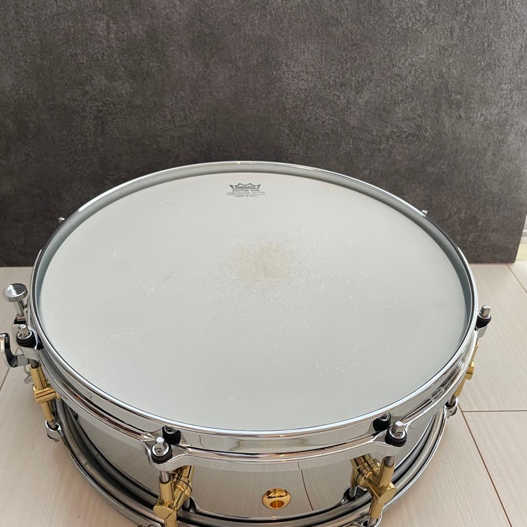 美品 CANOPUS スネアS-1450 The Steel 14×5 - メルカリ