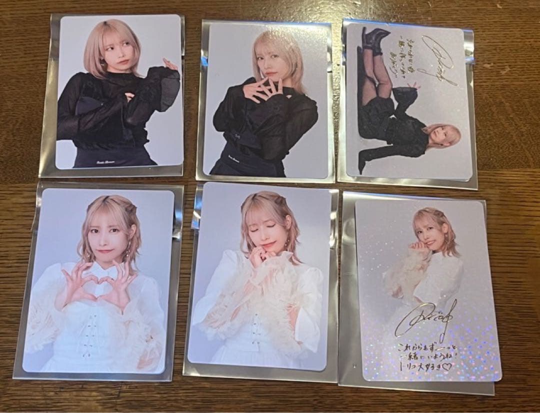 佐々木李子　RE;VERSI ランダムトレカ　全種　りこちトレカ　サイン入り 佐々木李子 RE;VERSI ランダムトレカ 全種 りこちトレカ サイン入り