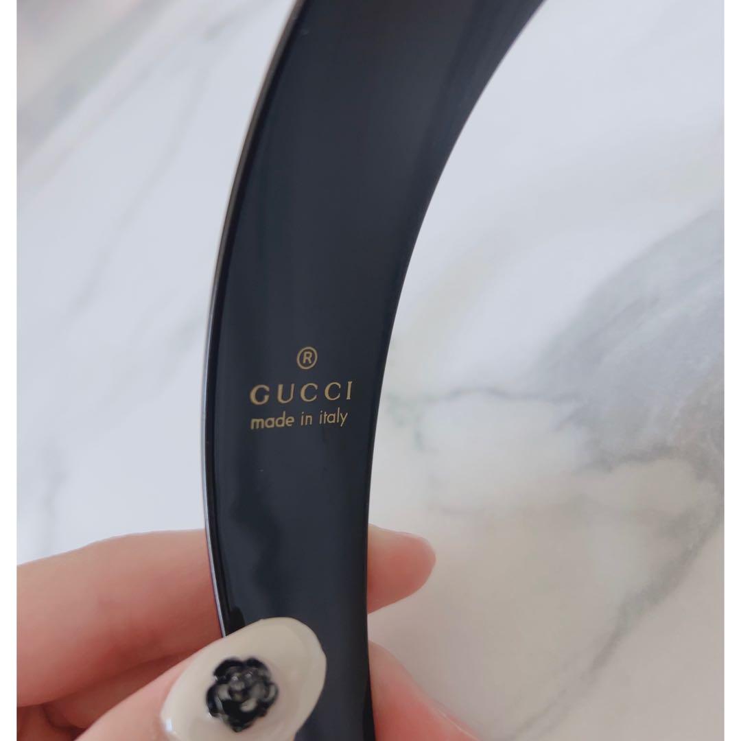 GUCCI クリスタルインターロッキングG ヘアバンド