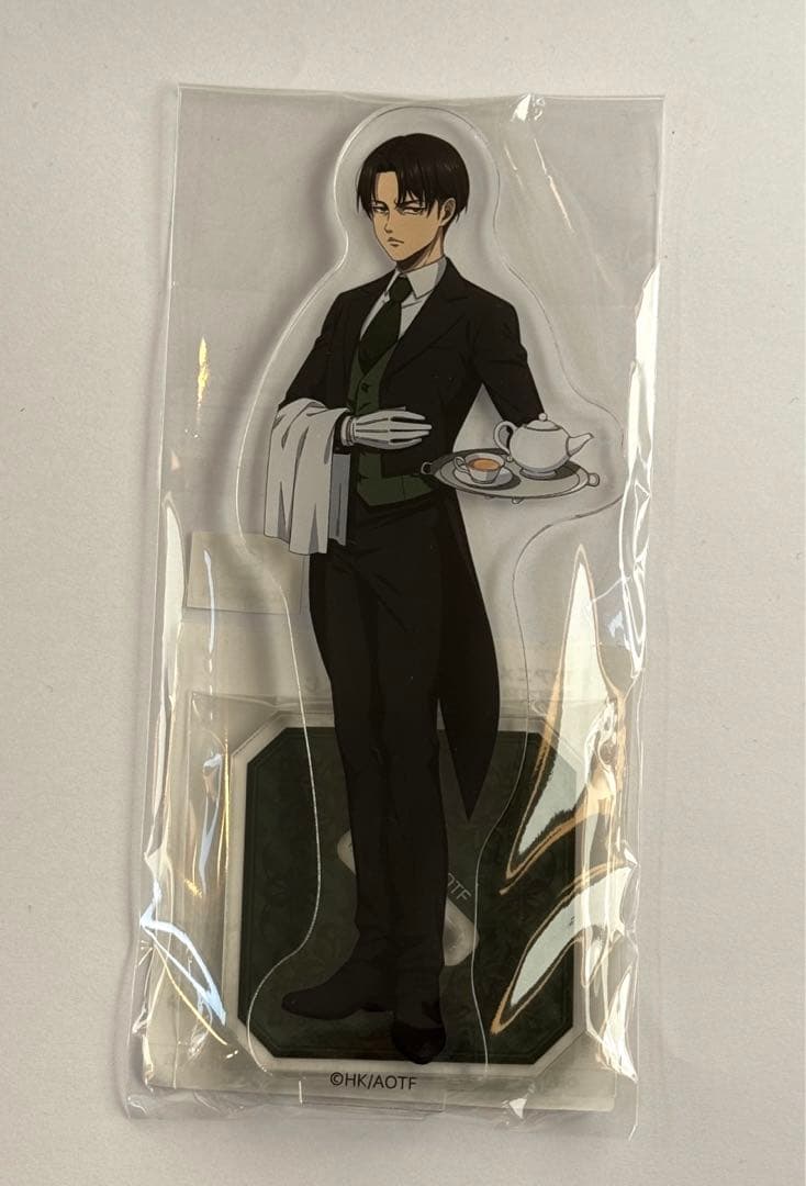 進撃の巨人 オンラインくじ 執事衣装 リヴァイ アクリルスタンド