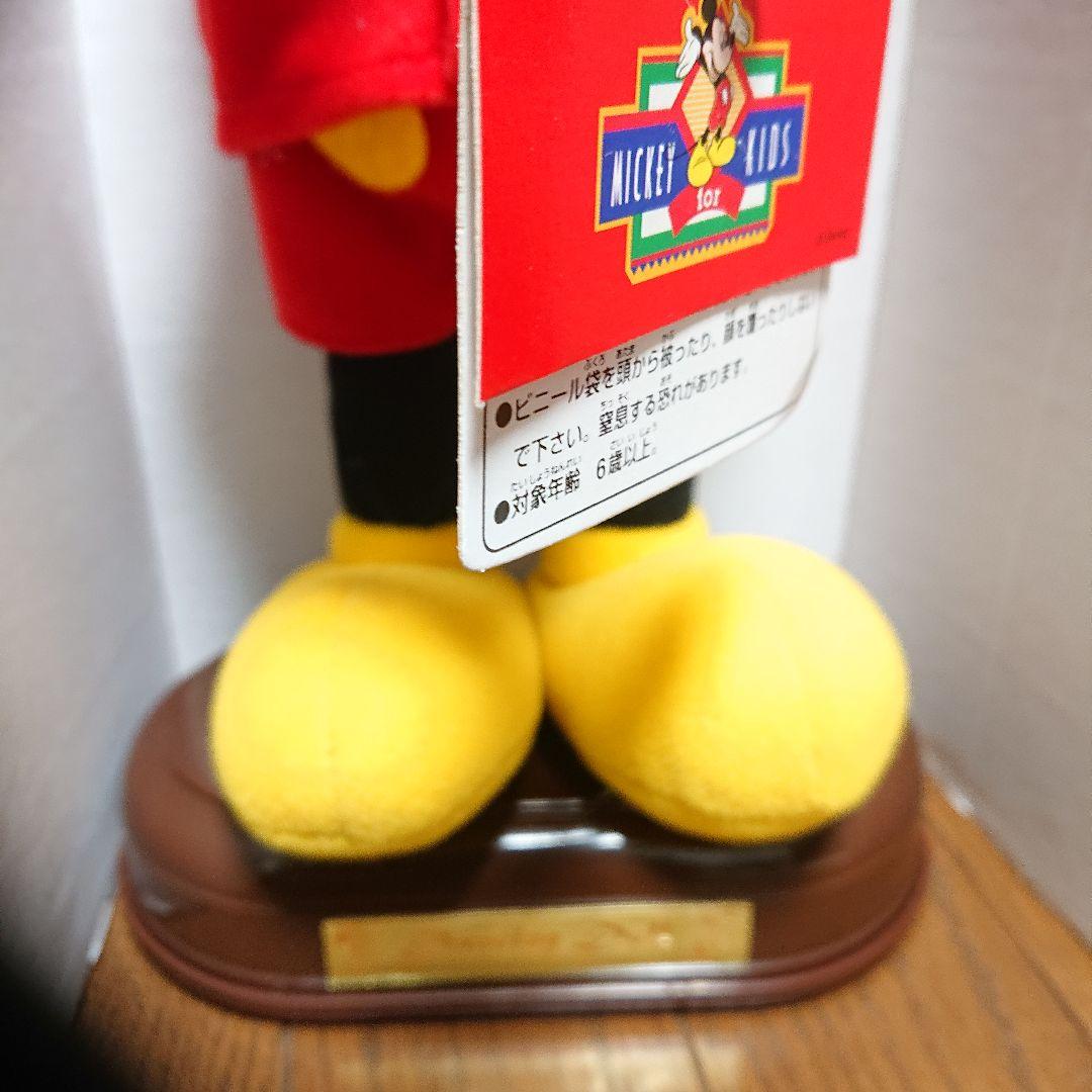 希少90s当時物ビィンテージ　ダンシングドールミッキー　青リボン上下赤い服