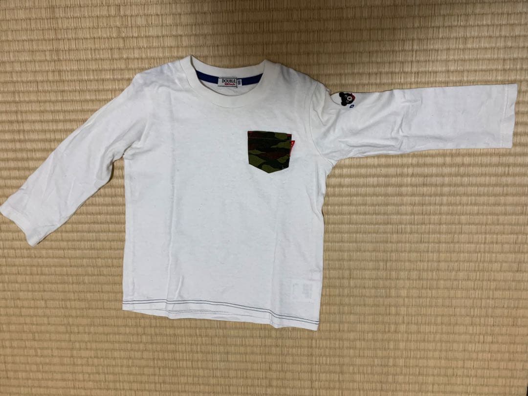 【naaana】　ミキハウス／ダブルビー　トレーナー &ロンTセット