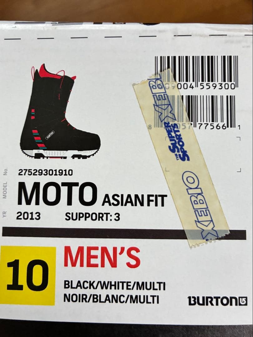 バートン　スノーボードブーツ　サイズ10