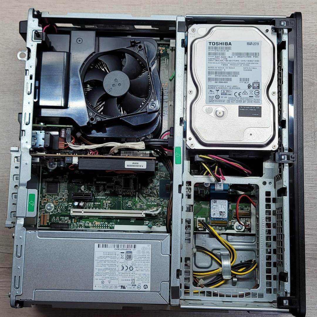 グラボ搭載／i7 9700／無線LAN内蔵／16G／SSD256G／HDD1TB パソコン