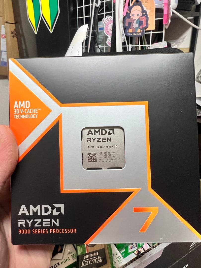 新品未開封 AMD Ryzen 7 9800X3D