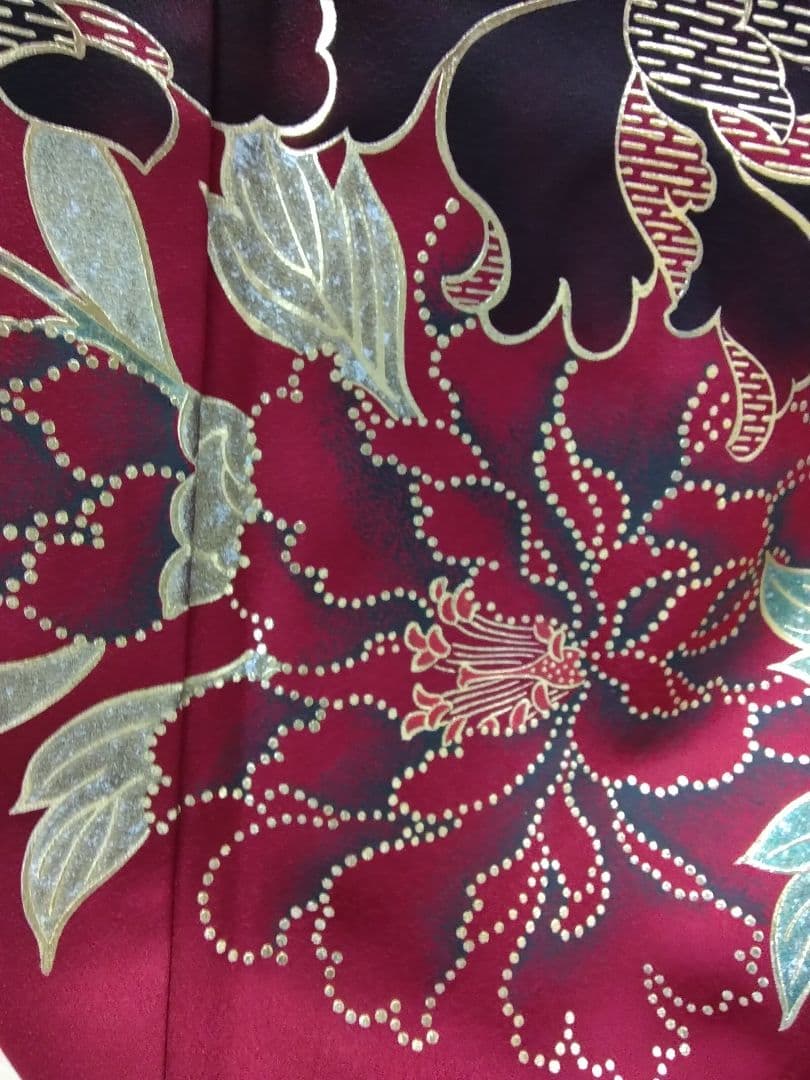 振袖フルセット、正絹振袖成人式、重ね衿、帯揚げ帯締め、西陣京の袋帯