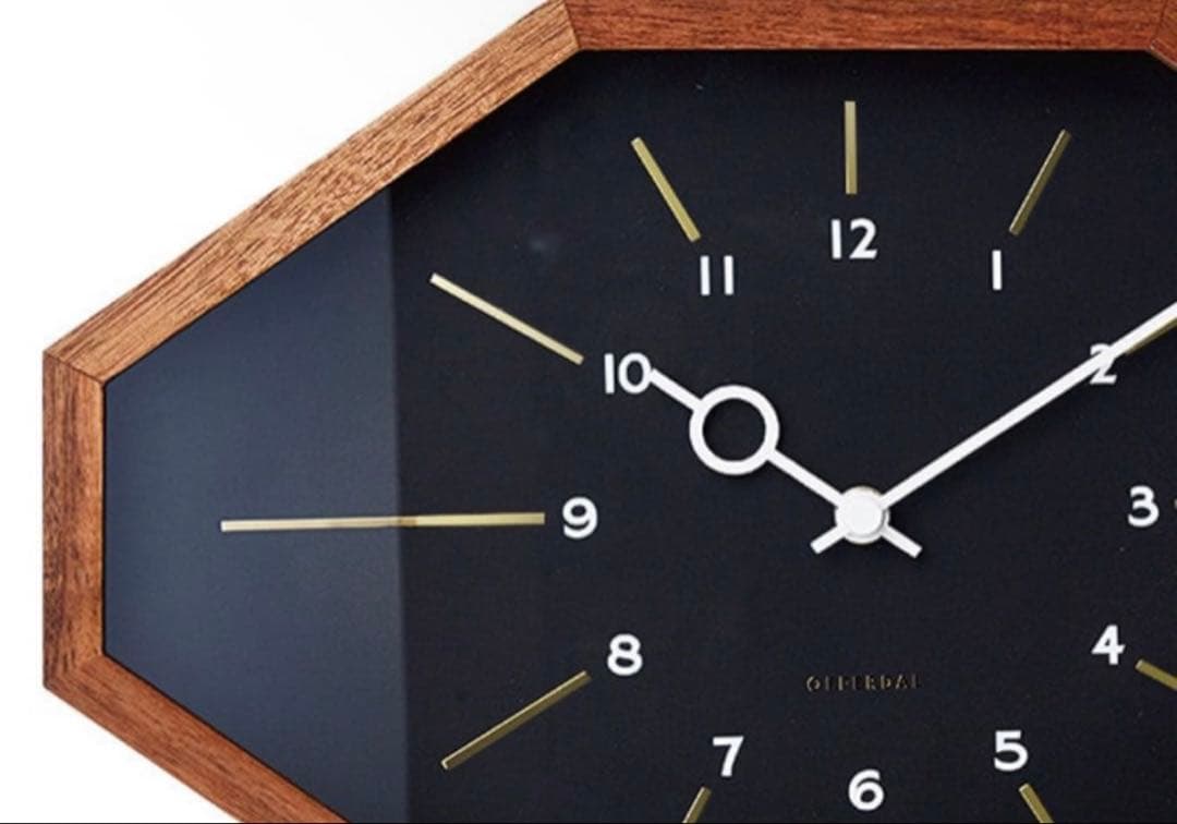 Belmonte ベルモンテ ウォールクロック　ブラック