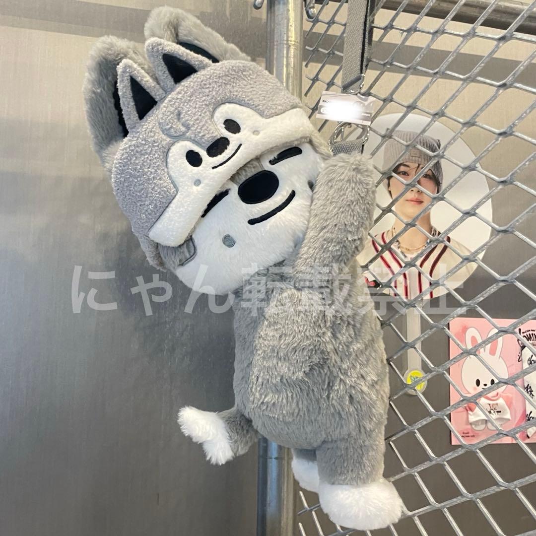 バンチャン ウルフチャン スキズ ポップアップ SKZOOプラッシュバッグ