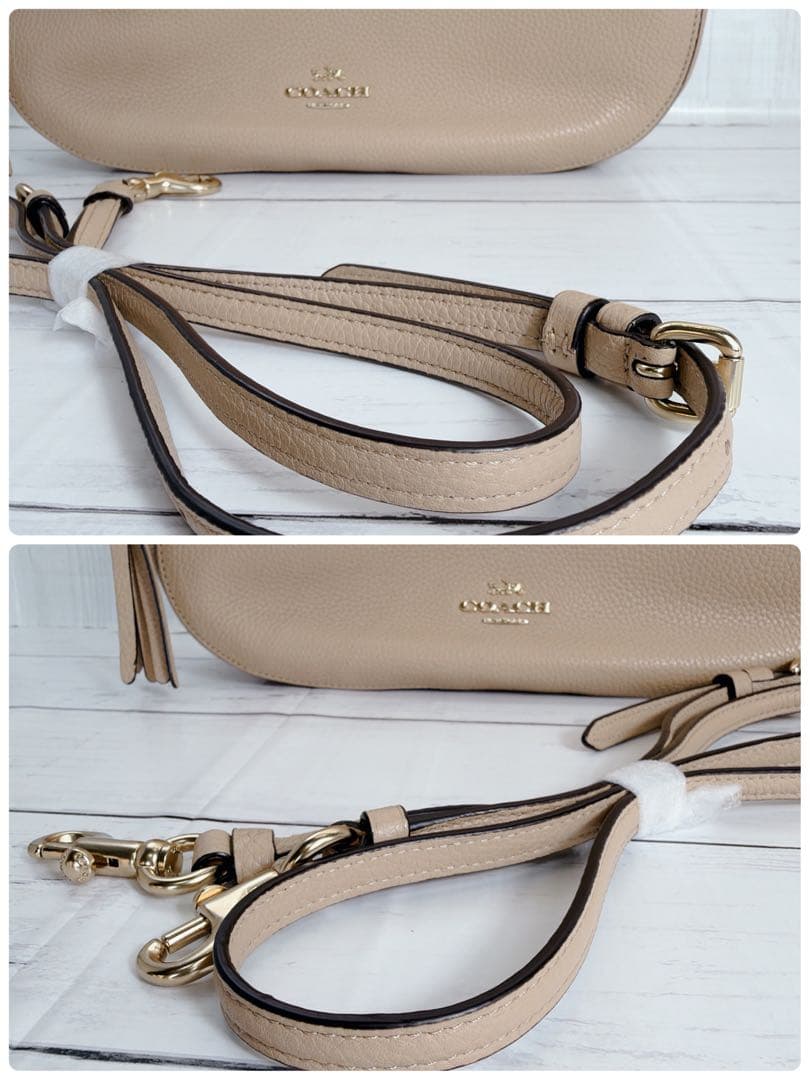 Coach ショルダーバッグ ハンドバック ワンショルダー　ベージュ